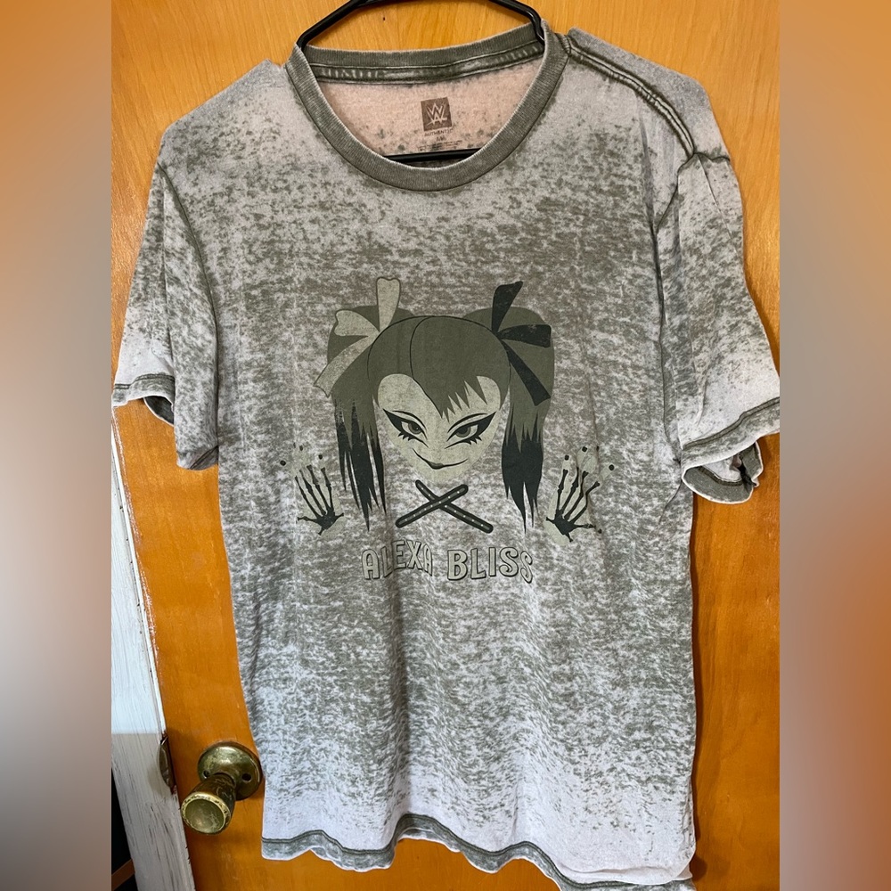 WWE Alexa Bliss Acid Wash Shirt